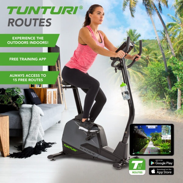 Velotrenažöör TUNTURI Star Fit E100 HR I+ - Image 2