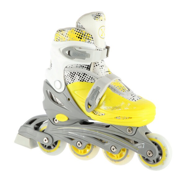 4in1 (rull)uisud NILS EXTREME NH18331, kollased, (35-38 cm)