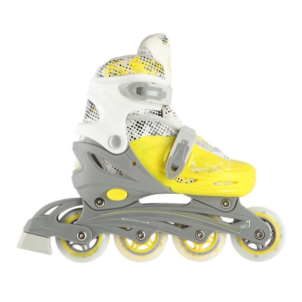 4in1 (rull)uisud NILS EXTREME NH18331, kollased, (35-38 cm) - Image 3