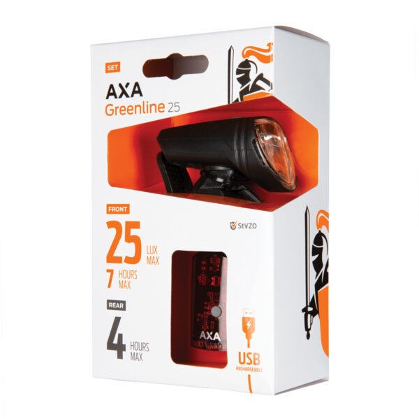 Tuledekomplekt AXA GREENLINE25/SET/25LUX-1LED/USB/ON-OFF/CB - Image 8
