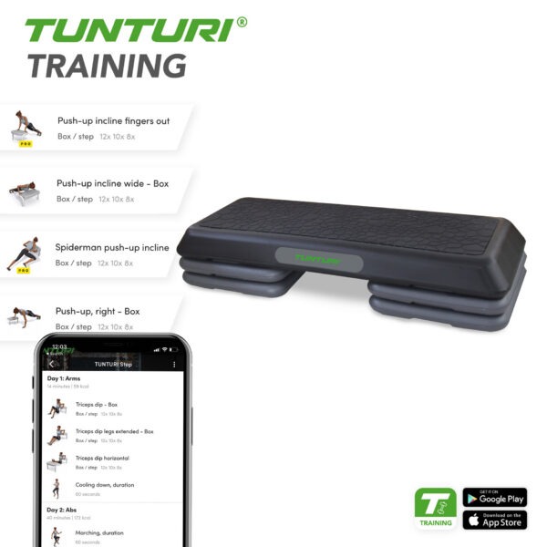 Aeroobika stepper TUNTURI Aerobic Power Step - Image 8