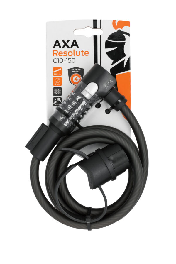 Trosslukk AXA RESOLUTE C10-150, koodiga - Image 2
