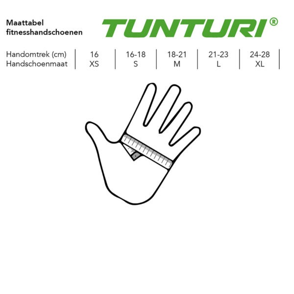 Fitnesskindad TUNTURI Fitness Gloves Pro Gel (XXL) - Image 2