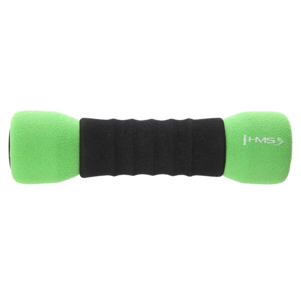Hantlid HMS CM07 Soft Dumbbells 2 x 1,5 kg, rohelised - Image 3