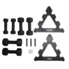 Hantlid TUNTURI Neopreen Dumbbellset, 3 paari + hoidik - Image 2