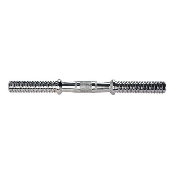 Hantlikang TUNTURI Banana-shaped Chrome bar, 38cm - Image 3