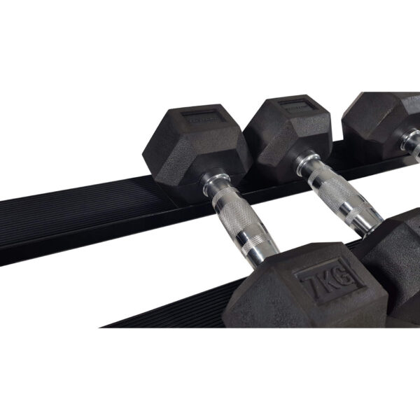 Hantlite ladustamisriiul TUNTURI Dumbbell Rack Prof, 2-korruseline - Image 2