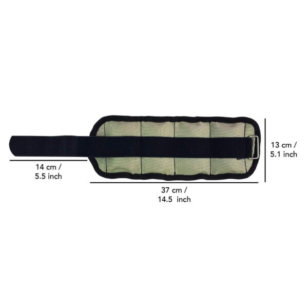 Jala- ja käeraskused TUNTURI Arm/Leg Weights 1kg (paar) - Image 2