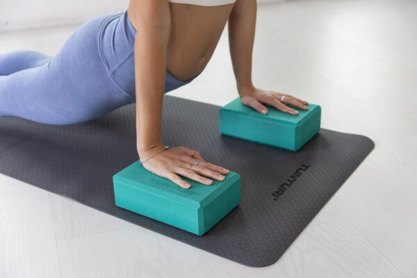 Joogaplokk TUNTURI Yoga Block, türkiis - Image 6