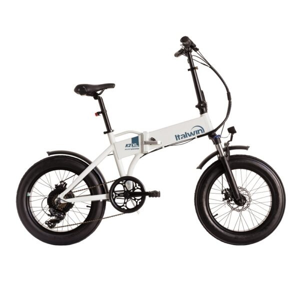 Kokkupandav elektrijalgratas ITALWIN K2 XL (36V / 10,5 Ah), valge