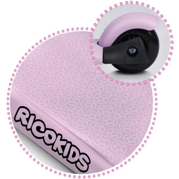 Laste tõukeratas RICOKIDS Cubi, roosa - Image 8