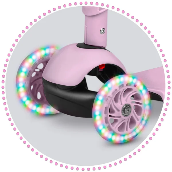 Laste tõukeratas RICOKIDS Cubi, roosa - Image 9