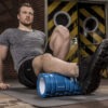 Massaažirull TUNTURI Yoga Foam Grid Roller 33cm, sinine - Image 2