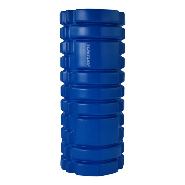 Massaažirull TUNTURI Yoga Foam Grid Roller 33cm, sinine - Image 3