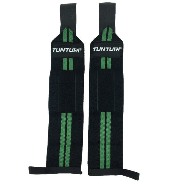 Randmerihmad TUNTURI Wrist Wraps, rohelised - Image 4