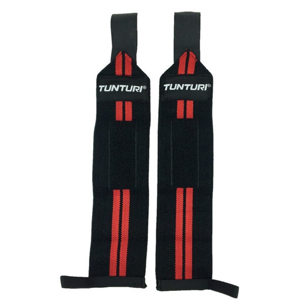 Randmerihmad Tunturi Wrist Wraps, punane - Image 3