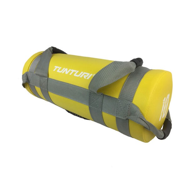 Raskuskott TUNTURI Strengthbag 10kg, kollane