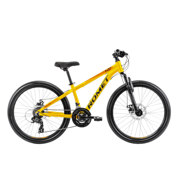 Laste jalgratas ROMET Rambler DIRT 24, kollane-oranž