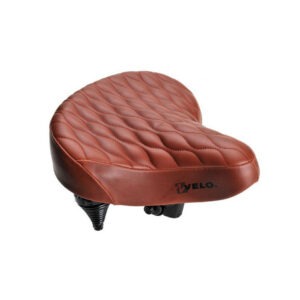 Sadul VELO ProX VL-767-3, lait, tepitud, pruun