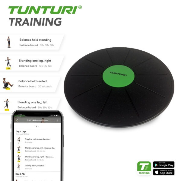 Tasakaalulaud TUNTURI Adjustable Balance Board - Image 3