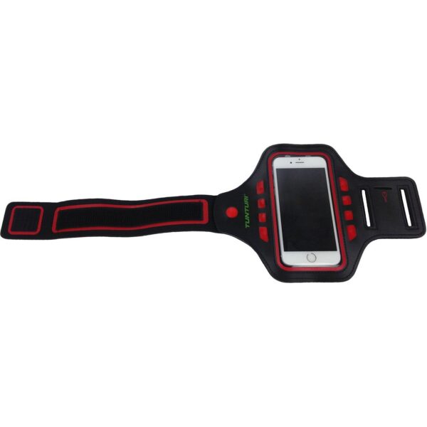 Telefonihoidja käe ümber TUNTURI LED Telephone Sport Armband, punane - Image 2