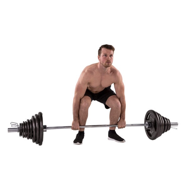 Tõstekangikomplekt TUNTURI 140kg Tri-Grip Barbell Set - Image 3