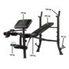 Tõstepink TUNTURI WB40 Compact Width Weight Bench - Image 4