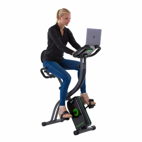 Velotrenažöör seljatoega TUNTURI Fit B25 X-bike with backrest - Image 3