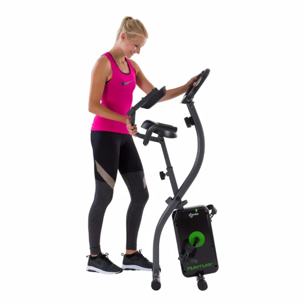 Velotrenažöör seljatoega TUNTURI Fit B25 X-bike with backrest - Image 7