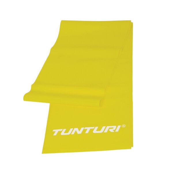 Treeningkumm TUNTURI Resistance Band, light, yellow