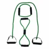 Võimlemiskomplekt TUNTURI Tubing set with grip, medium, roheline