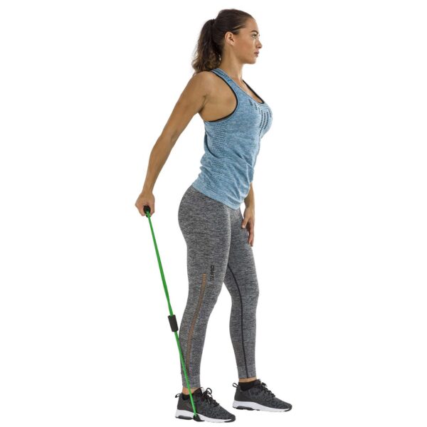 Võimlemiskomplekt TUNTURI Tubing set with grip, medium, roheline - Image 6
