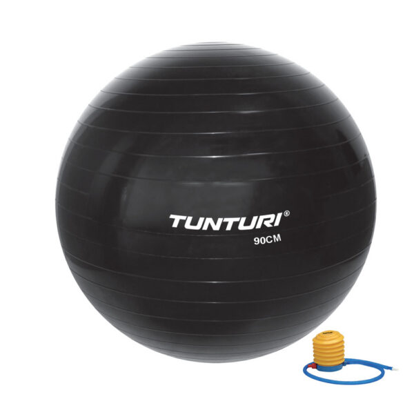 Võimlemispall TUNTURI Gymball 55cm, must