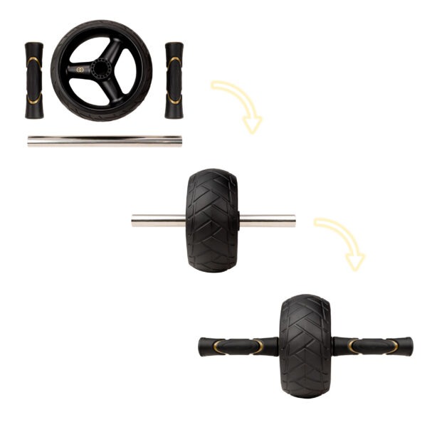 Kõhulihaste rull Tunturi Centuri PRO Exercise Wheel deluxe - Image 2