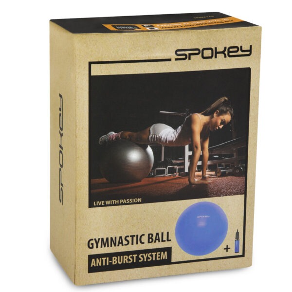 Võimlemispall SPOKEY Fitball III, 65 cm, sinine - Image 6