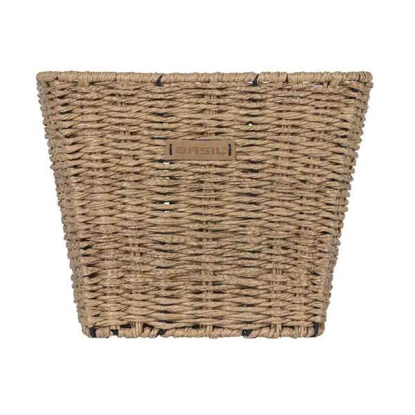 Esikorv BASIL Bremen Rattan Look FM, Seagrass, helepruun - Image 2