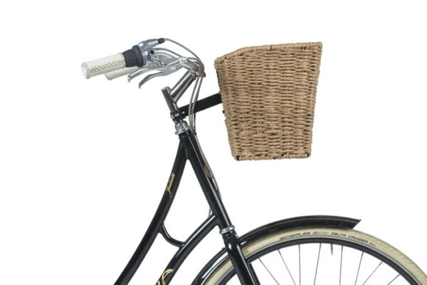 Esikorv BASIL Bremen Rattan Look FM, Seagrass, helepruun - Image 4