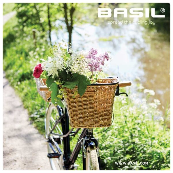 Esikorv BASIL Bremen Rattan Look FM, Seagrass, helepruun - Image 6