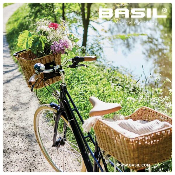 Esikorv BASIL Bremen Rattan Look FM, Seagrass, helepruun - Image 7