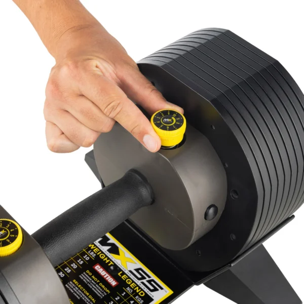 Reguleeritav hantel TUNTURI MX55 Dumbbell 4,5-24,9 kg - Image 2