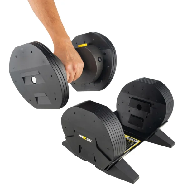 Reguleeritav hantel TUNTURI MX55 Dumbbell 4,5-24,9 kg - Image 3