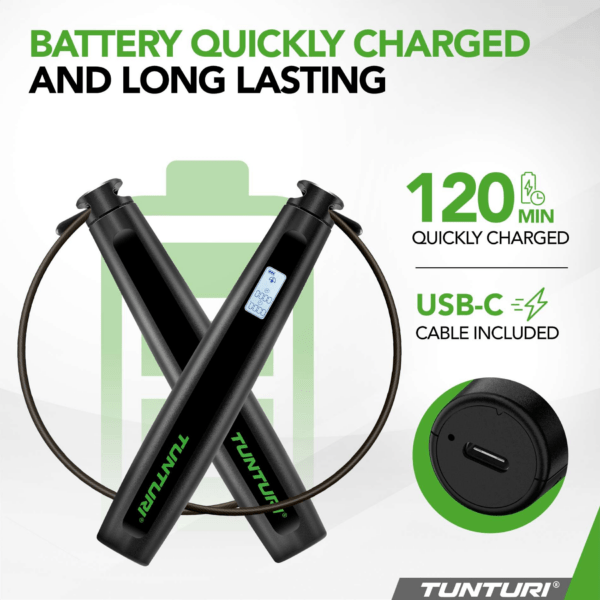 Hüppenöör TUNTURI Smart Jump Rope with Display and App - Image 3