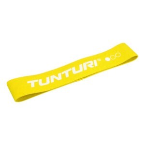 Venituskumm TUNTURI Textile Light kollane