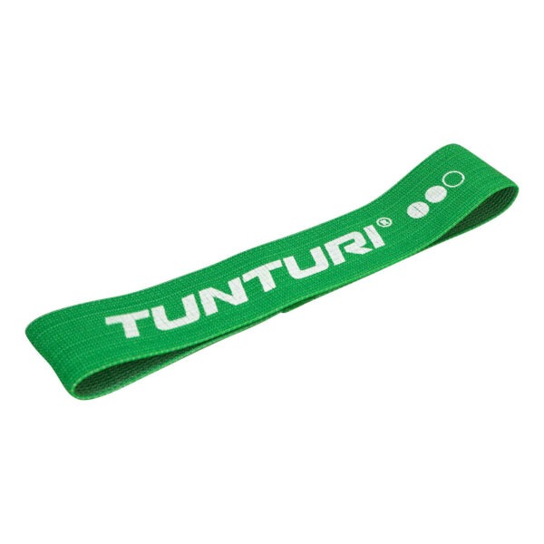 Venituskumm TUNTURI Textile Medium roheline