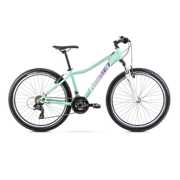 Jalgratas ROMET Jolene 6.1, 26" roheline-lilla (S)
