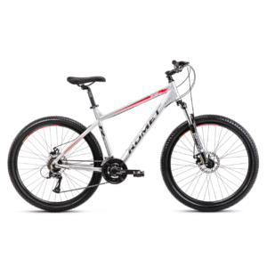 Jalgratas ROMET Rambler R7.1, 27,5" hõbe-punane (L)