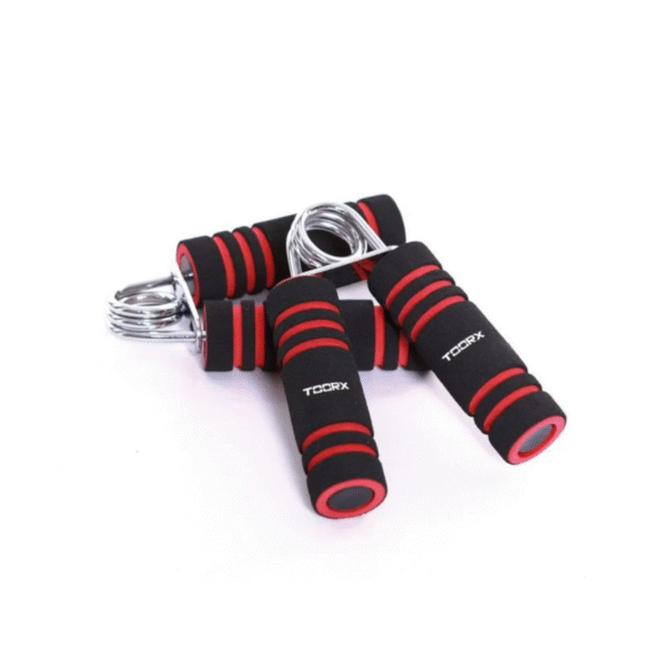 Käeekspanderid TOORX Handgrips with Soft Touch Handles, must-punane
