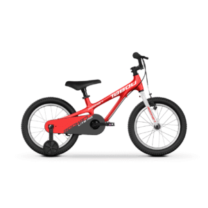 Ülikerge laste jalgratas TABOU Rocket Lite MG, 16" punane-valge