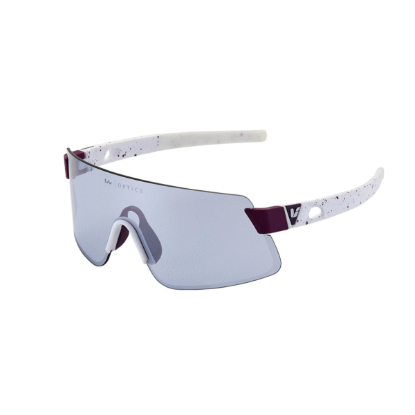Päikeseprillid LIV Helio Glasses, White/Purple Frame-Silver Lens