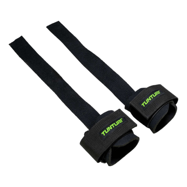 Randmerihmad TUNTURI Pro Padded Powerlifting Straps - Image 6